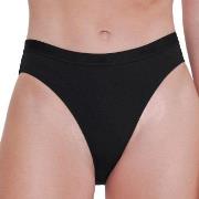 Sloggi Trosor 2P GO Casual High Leg Briefs Svart bomull X-Large Dam