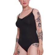 Sloggi GO Ribbed Bodysuit Svart bomull X-Large Dam