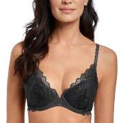 Wacoal BH Lace Perfection Plunge Push Up Bra Svart D 65 Dam