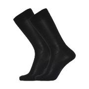 Dovre Strumpor 2P Organic Wool Socks Svart Strl 40/43