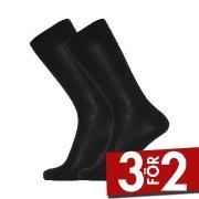 Dovre Strumpor 2P Organic Wool Socks Svart Strl 44/47