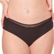 Sloggi Trosor 2P GO Ribbed Hipster Briefs Svart ekologisk bomull X-Lar...