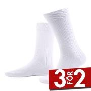 Amanda Christensen Strumpor True Ankle Rib Sock Vit Strl 47/50 Herr