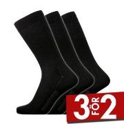 Dovre Strumpor 3P Bamboo Sock Svart Strl 40/45 Herr