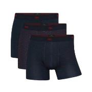 Dovre Kalsonger 3P Recycled Polyester Boxers Marin/Röd  polyester Medi...