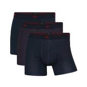 Dovre Kalsonger 3P Recycled Polyester Boxers Marin/Röd  polyester XX-L...