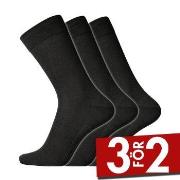 Dovre Strumpor 3P Wool Socks Svart Strl 45/48 Herr