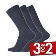 Dovre Strumpor 3P Wool Socks Marin Strl 40/45 Herr