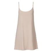 Trofe Slip Dress Beige polyamid XXXL Dam