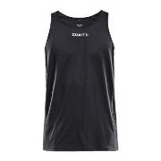 Craft Rush Singlet M Svart polyester X-Small Herr