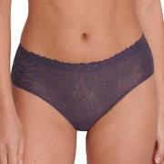 Sloggi Trosor 2P ZERO Feel Lace 2.0 High Waist Brief Mörklila X-Small ...