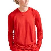 Craft Essence LS Tee Men Röd polyester X-Large Herr