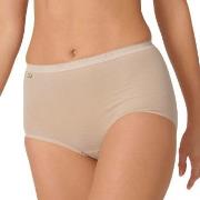 Sloggi Trosor 2P Basic Plus Maxi Briefs Beige bomull 50 Dam