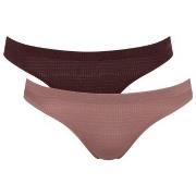 Sloggi Trosor 6P ZERO Motion Mini Brief Brun polyester Small Dam