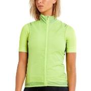 Craft Essence Wind Vest W Limegrön polyester Small Dam