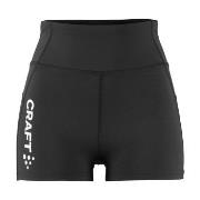 Craft Rush 2 0 Hot Pant W Svart XX-Large Dam