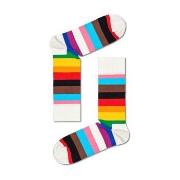 Happy socks Strumpor 3P Pride Stripe Sock Vit Mönstrad bomull Strl 36/...