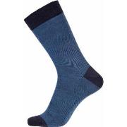 Egtved Strumpor Twin Wool Cotton Sock Blå Strl 40/45