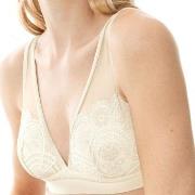 Mey BH Poetry Fame Triangle Bra With Lace Champagne polyamid Large Dam