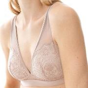 Mey BH Poetry Fame Triangle Bra With Lace Beige polyamid Large Dam