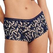 Sloggi Trosor 3P GO Crush Hipster Shorts Svart/Blå bomull Large Dam