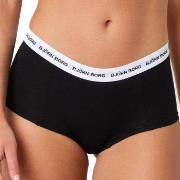 Björn Borg Trosor 2P Core Logo High Waist Brief Svart bomull Small Dam