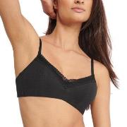 Sloggi BH GO Ribbed Padded Bra Svart XS+ Dam