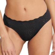 Sloggi Trosor ZERO Feel Bliss High Leg Brief Svart Large Dam