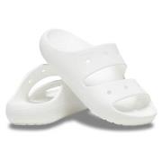 Crocs Classic Sandal V2 Vit US M9/W11 (EU 42-43)