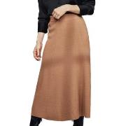 Pierre Robert X Jenny Skavlan Wool Flared Skirt Kamel merinoull X-Larg...