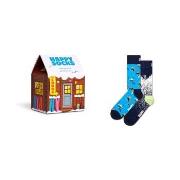 Happy socks Strumpor 2P Skiing Chalet Gift Set Flerfärgad Strl 41/46