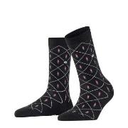 Burlington Strumpor Lipstick Organic Cotton Sock Svart Strl 36/41 Dam