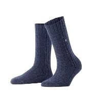 Burlington Strumpor Tweed Tales Wool Sock Marin Strl 36/41 Dam