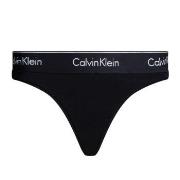 Calvin Klein Trosor Modern Cotton Thong Helsvart X-Large Dam