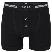 BOSS Kalsonger Original Button Front Shorts Svart bomull Large Herr