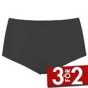 Damella Trosor High Waist Maxi Brief Mörkgrå merinoull 44 Dam