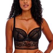 Freya BH Sydnie Underwired Longline Bra Svart F 80 Dam