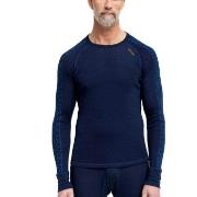 Dovre Jacquard Baselayer Marin ull Small Herr