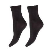 Decoy Strumpor 2P Micro 60 Den Ankle Sock Svart polyamid One Size Dam