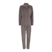 Decoy Velour Homewear Set Brun Medium Dam