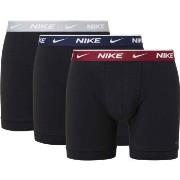 Nike Kalsonger 3P Everyday Cotton Boxer Svart/Röd bomull Medium Herr