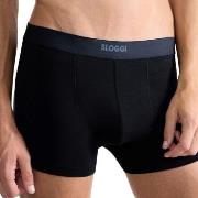 Sloggi Kalsonger 2P Men Ever Ease Shorts Svart bomull Medium Herr