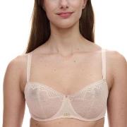 Chantelle BH Origins Lace Unlined Demi Bra Beige nylon F 70 Dam