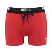 Puma Badbyxor Logo Swim Trunks Röd Medium Herr