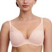 Chantelle BH EasyFeel Norah Chic Plunge T-Shirt Bra Ljusrosa D 65 Dam