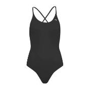 Puma V-Neck Padded Swimsuit Svart Medium Dam