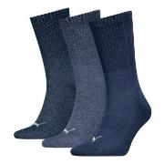 Puma Strumpor 3P Cushioned Next Crew Socks Marin Strl 35/39