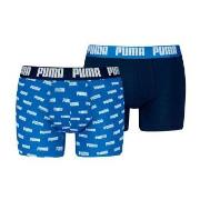 Puma Kalsonger 2P Everyday Aop Boxer Marin/Blå bomull X-Large Herr