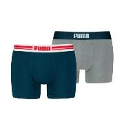 Puma Kalsonger 2P Everyday Placed Logo Boxer Flerfärgad bomull Small H...