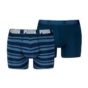 Puma Kalsonger 2P Heritage Stripe Boxer Jeansblå bomull Large Herr